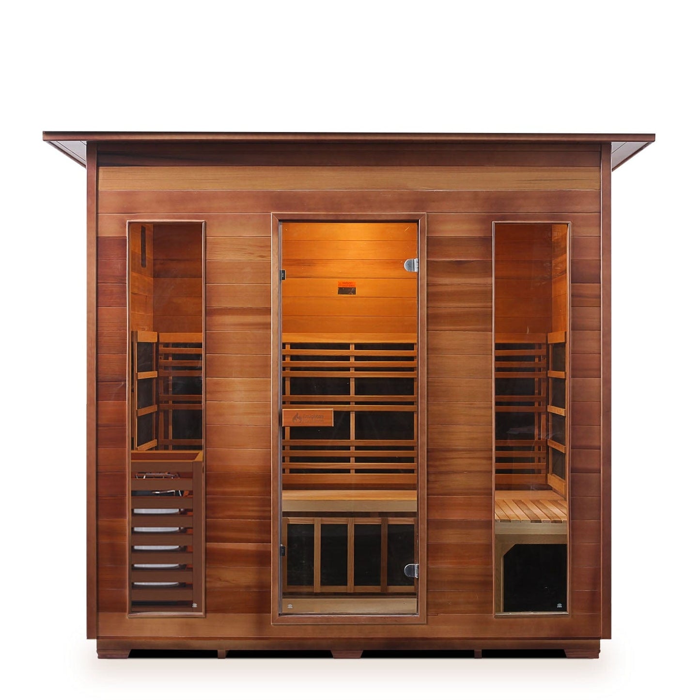 Enlighten Infrared/Traditional Sauna DIAMOND - 5 Indoor - 5 Person Sauna