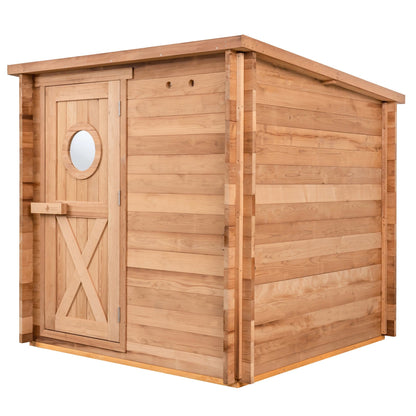 Redwood Outdoors Garden Sauna x Denali Cold Plunge