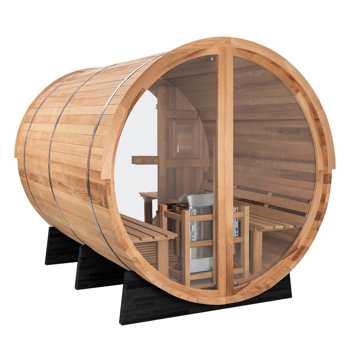 Redwood Outdoors Horizon - 6 Person Sauna w/ Porch