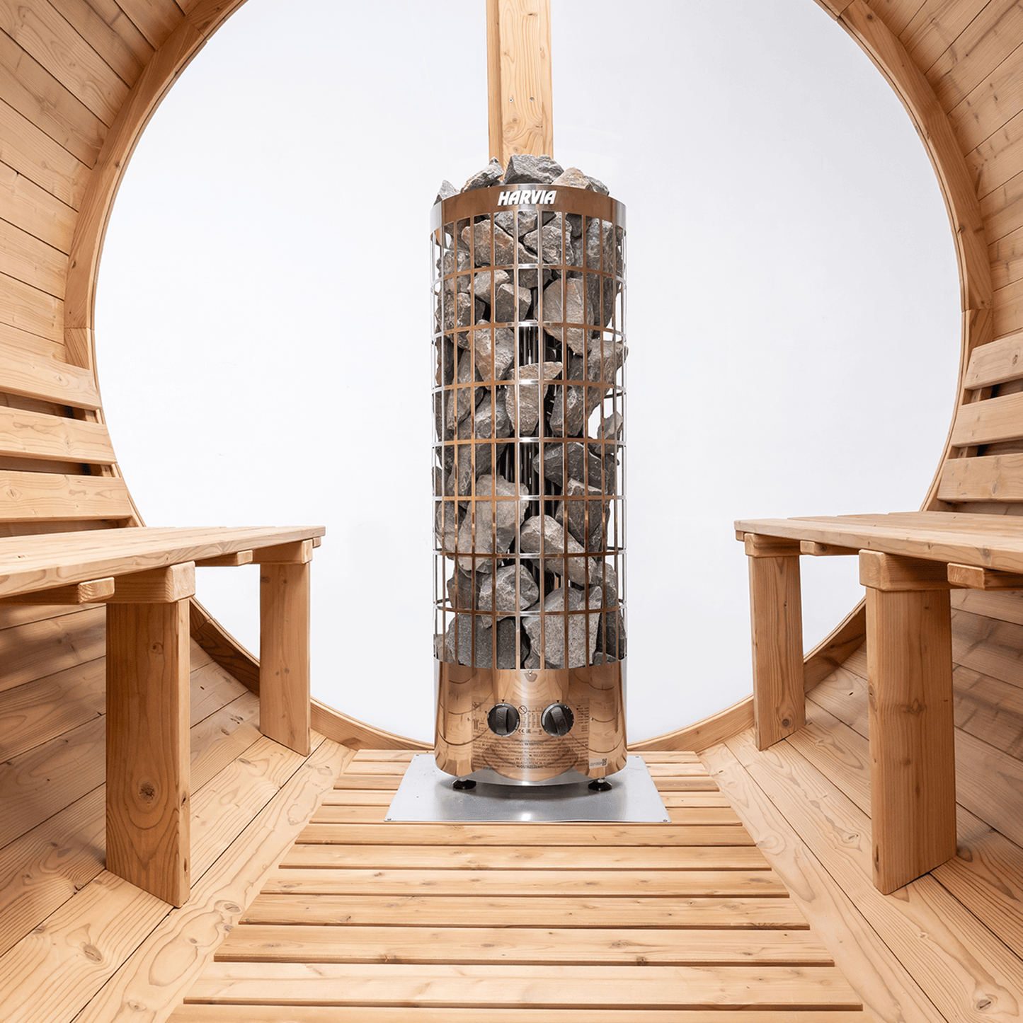 Redwood Outdoors Vista Sauna x Denali Cold Plunge