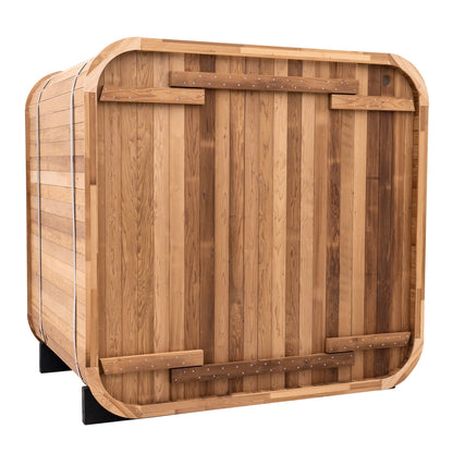 Summit Outdoor Sauna - 6 Person w/ Harvia Spirit Wi-Fi 8kW Heater