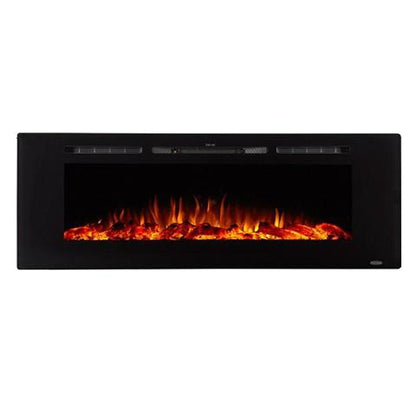 The Sideline 60" Recessed Electric Fireplace