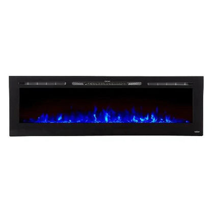 The Sideline 72" Recessed Smart Electric Fireplace