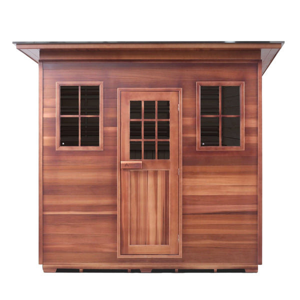Enlighten Dry Traditional Sauna MoonLight - 8 Slope - 8 Person Outdoor Sauna