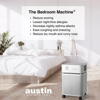 Austin Air Bedroom Machine HM402 Air Purifier, 1500 sq ft.