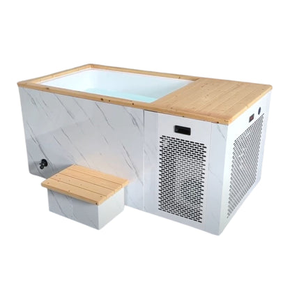 Luxury Spas 1 Person Cold Plunge Platinum - White