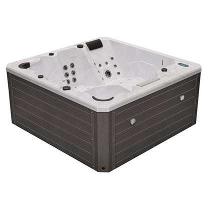 Luxury Spas Galley 5-person Hot Tub (WS-008) - Cloud Gray