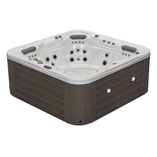 Luxury Spas Infinity 5-person Hot Tub (WS-594-CGE) - Cloud Gray