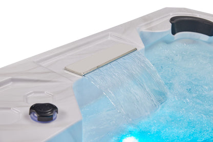 Luxury Spas Galley 5-person Hot Tub (WS-008) - Cloud Gray