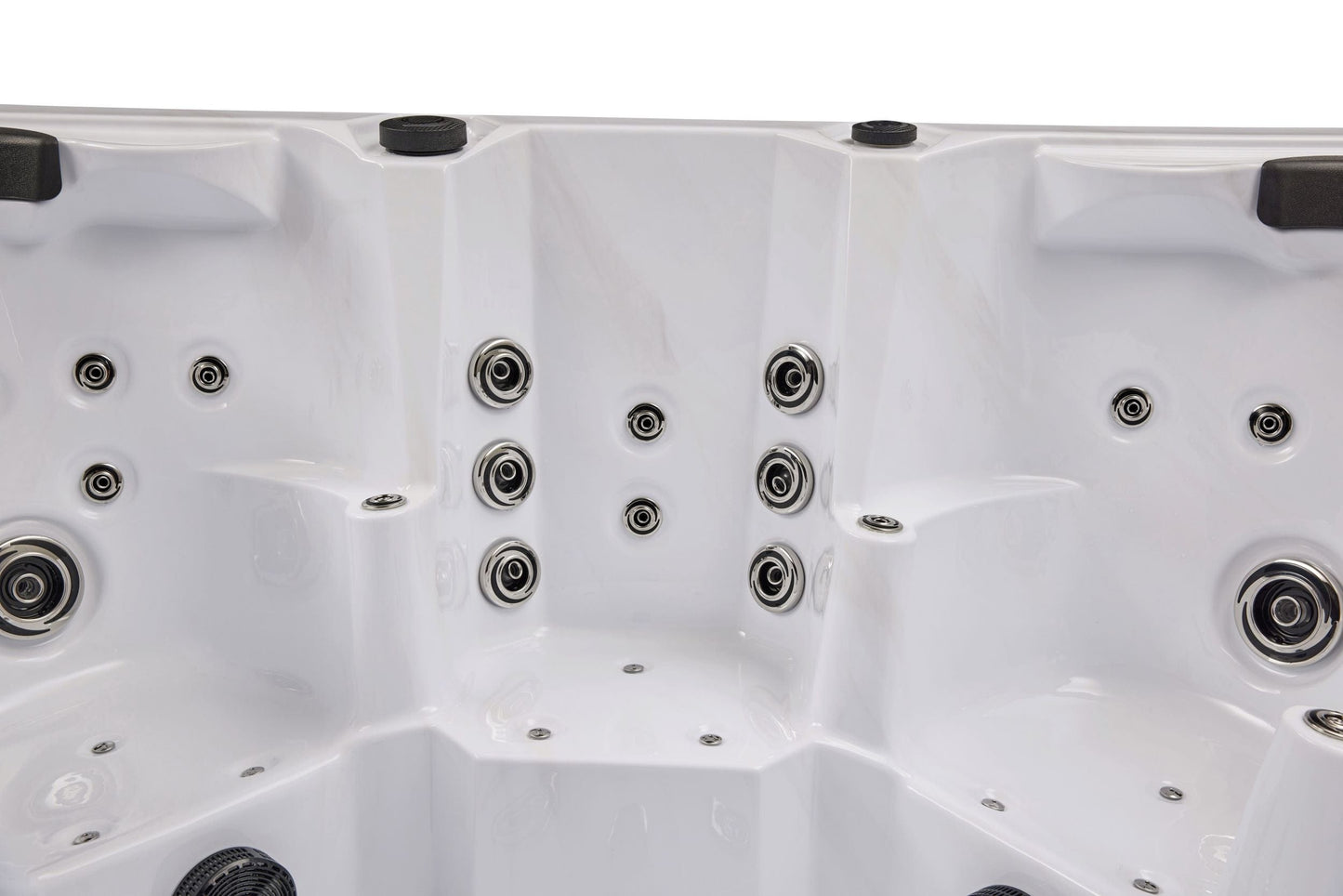 Luxury Spas Galley 5-person Hot Tub (WS-008) - Cloud Gray