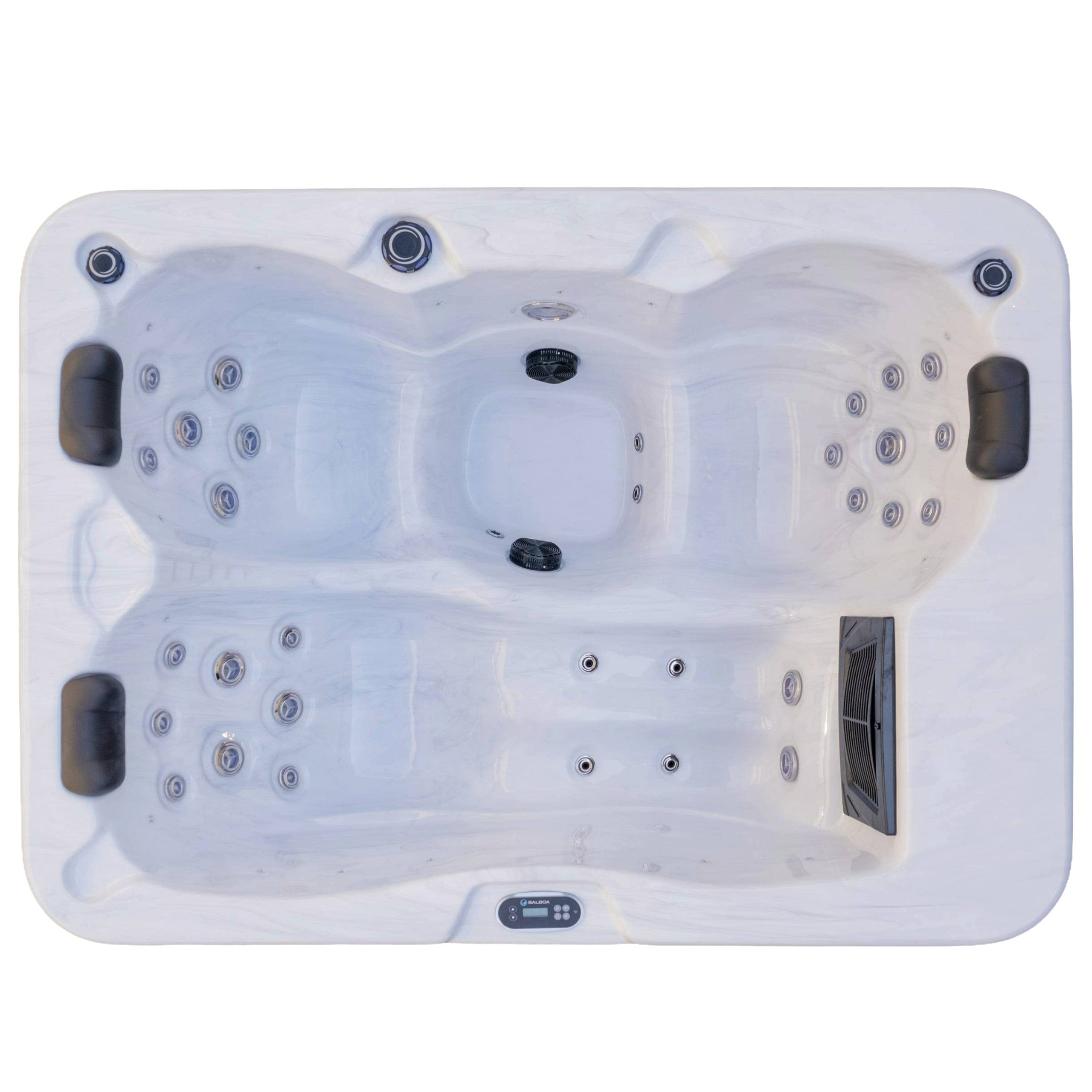 Luxury Spas Allure 3 Person Hot Tub (WS-7011) - White – Airpuria