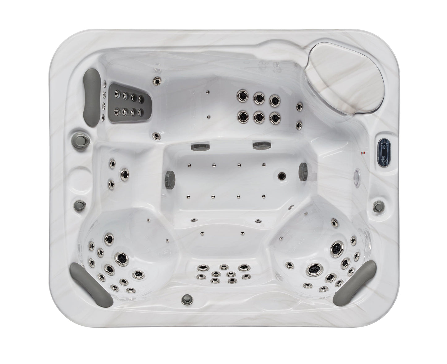 Danika 5-Person Hot Tub (WS-591 CG) - Cloud Gray