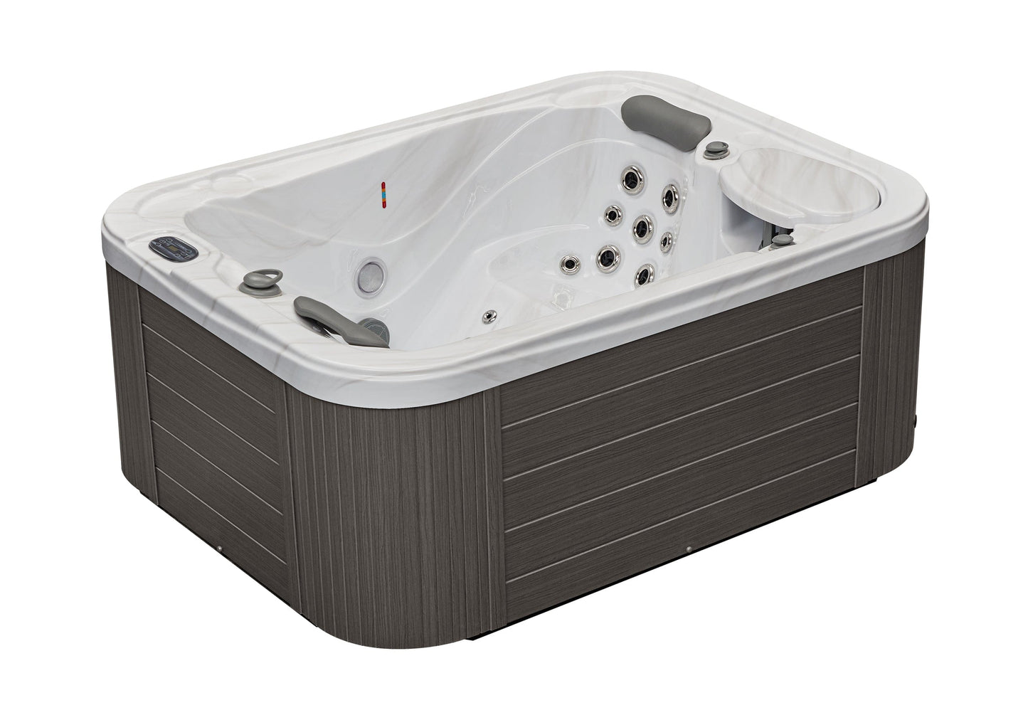 Casey 3 Person Hot Tub (WS-595 CG) - Cloud Gray