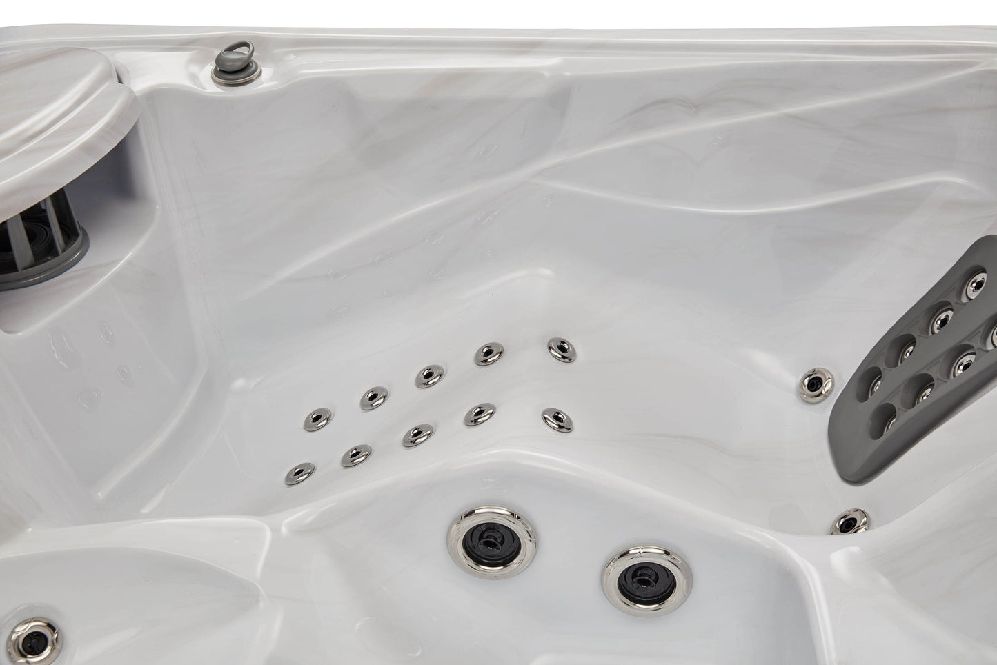 Casey 3 Person Hot Tub (WS-595 CG) - Cloud Gray