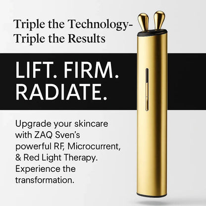 ZAQ Sven – RF Microcurrent Red Light 3D Massage Facial Device