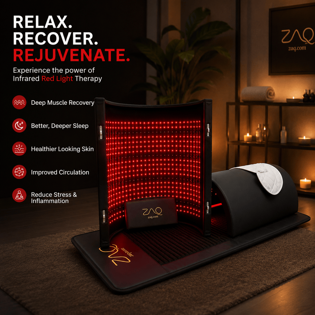 ZAQ ZUNA Pro Far Infrared PEMF, Red Light Sauna Dome