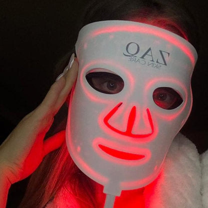 ZAQ Noor 2.0 Pro Light Face Mask: 1072nm Deep Infrared, Red & Blue Light