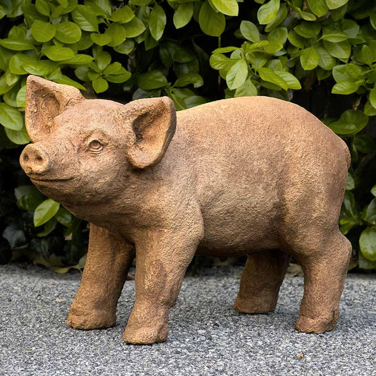 Campania International Curly The Pig Statuary - A-288