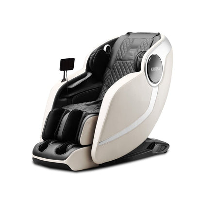 Kahuna Chair – EM Arete [Ivory/Black] - Massage Chair