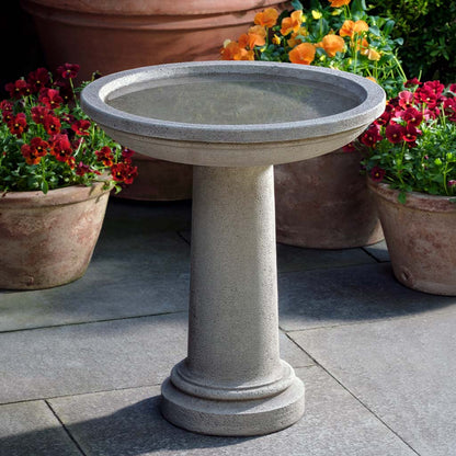 Campania International Isleboro Birdbath, Small - B-216