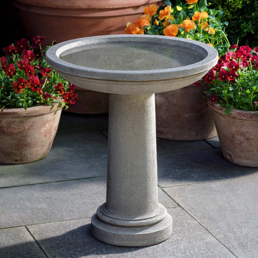 Campania International Isleboro Birdbath, Small - B-216