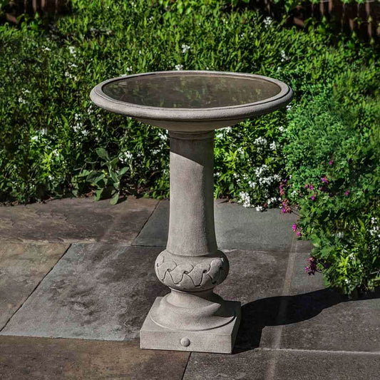 Campania International Williamsburg Knot Garden Birdbath - B-179