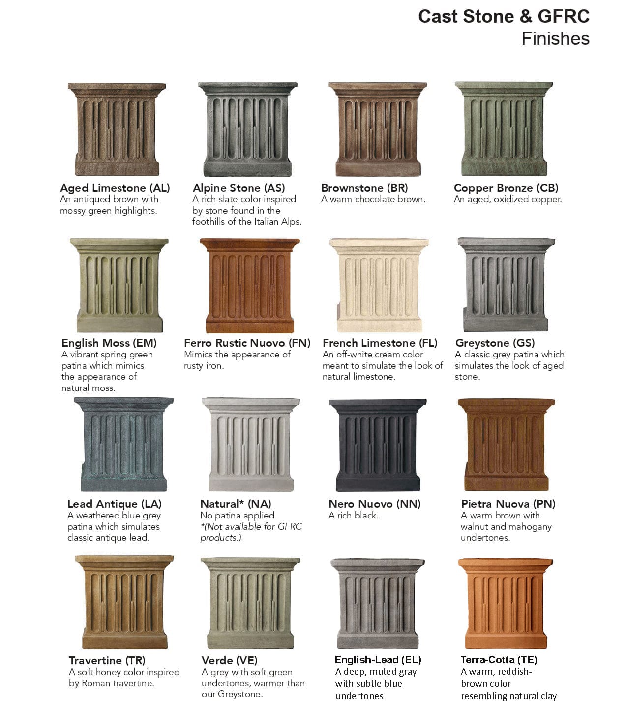 Campania International Rectangle Planter - P-985