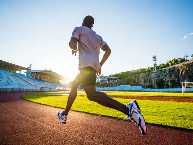 Image of an athlete running.
