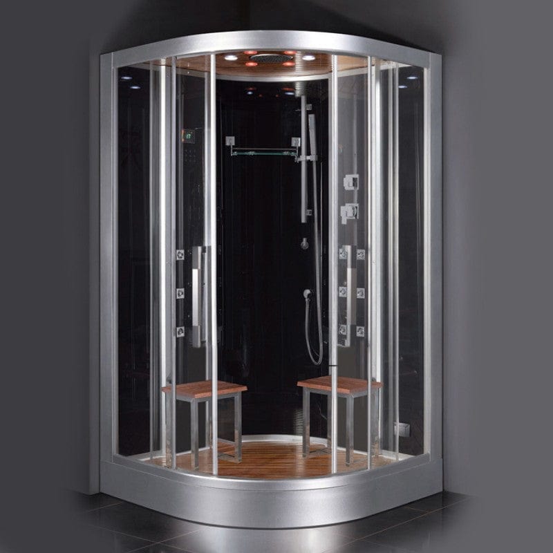 Platinum DZ962F8 47" Corner Free Standing Steam Shower