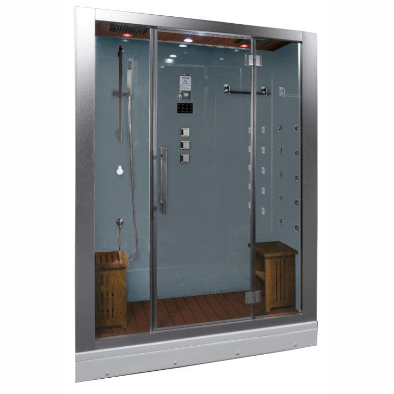 Platinum DZ972F8 59" Rectangular Free Standing Steam Shower