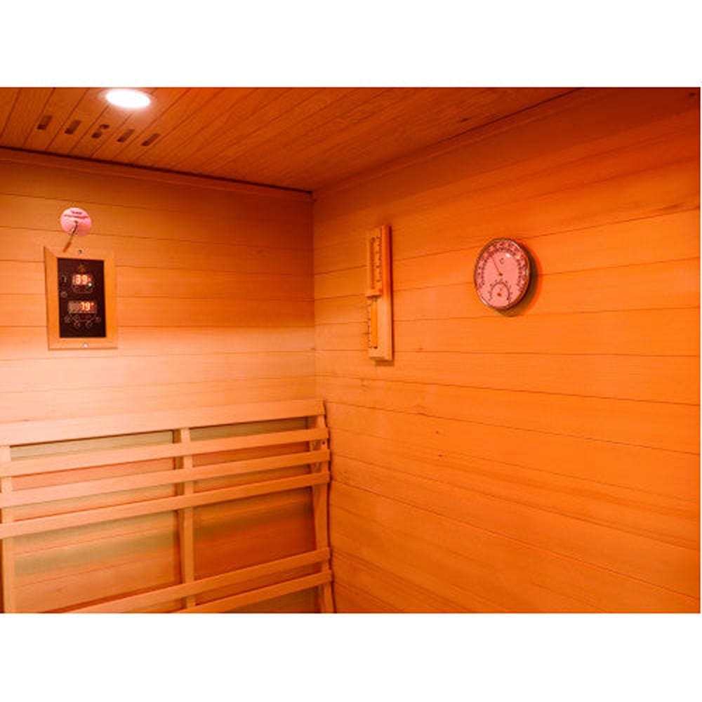 Sunray Eagle 2-Person Outdoor Traditional Sauna with Harvia Heater