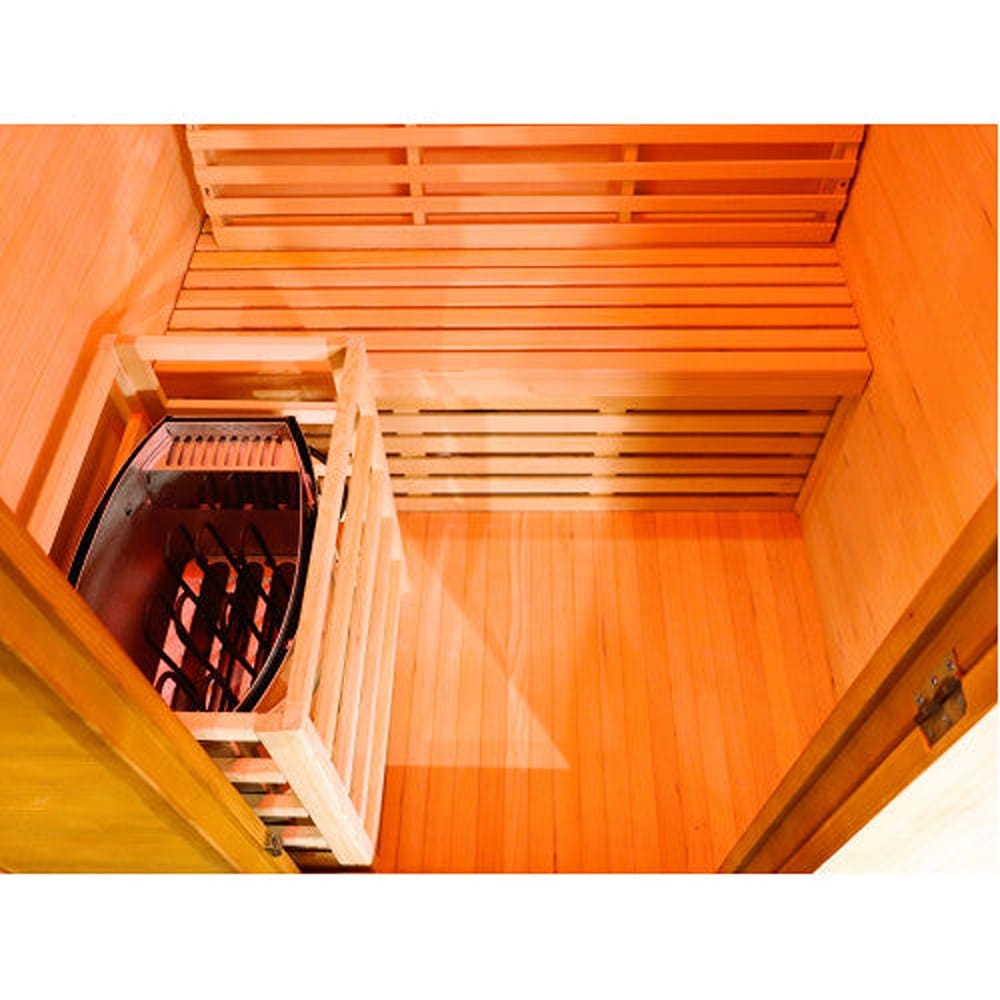 Sunray Eagle 2-Person Outdoor Traditional Sauna with Harvia Heater