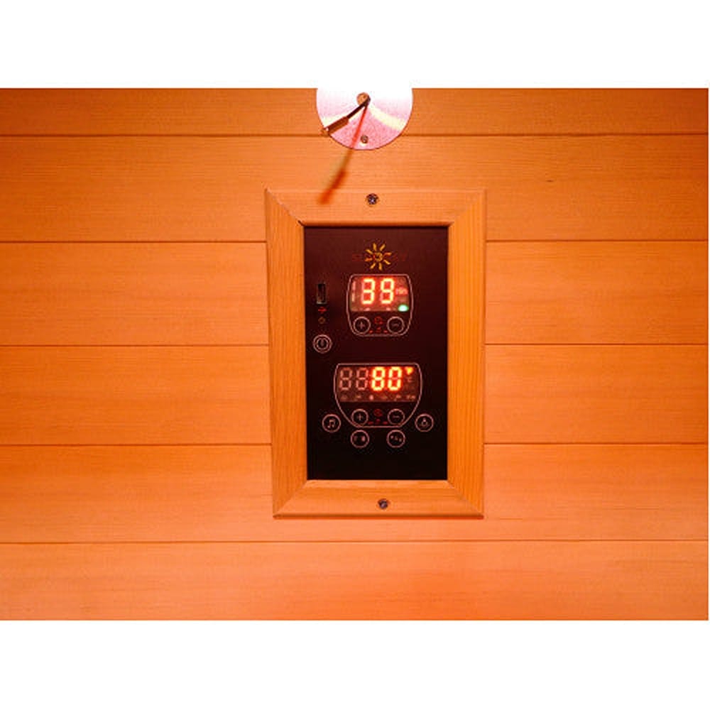 Sunray Eagle 2-Person Outdoor Traditional Sauna with Harvia Heater