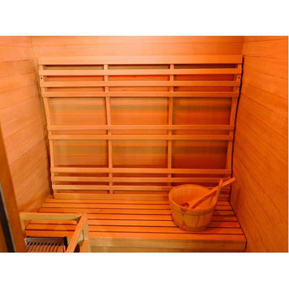 Sunray Eagle 2-Person Outdoor Traditional Sauna with Harvia Heater
