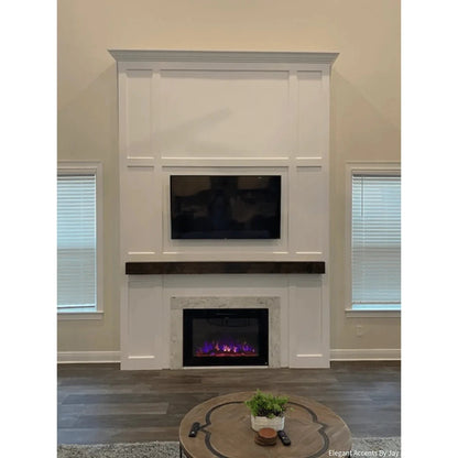 The Sideline 36" Recessed Electric Fireplace