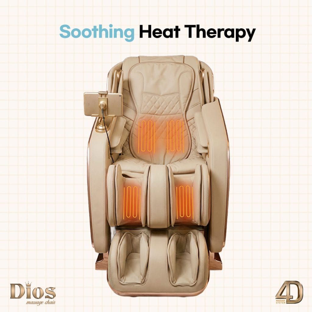 Dios Flexa 181° Hyper-Extension Stretch Massage Chair | 4D Massage, 56″ SL-Track, Zero Gravity Recline