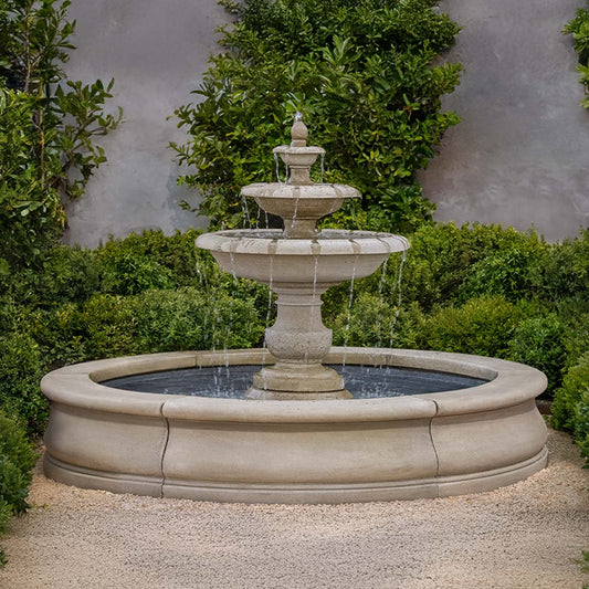 Campania International Alessia Fountain in Basin - FT-443