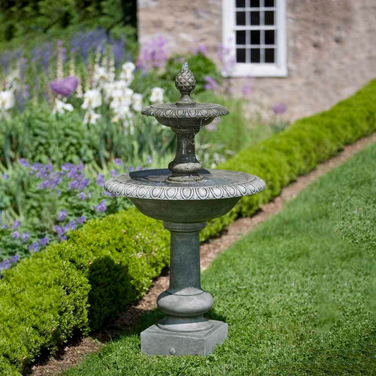 Campania International Williamsburg Pineapple Two Tier Fountain - FT-132