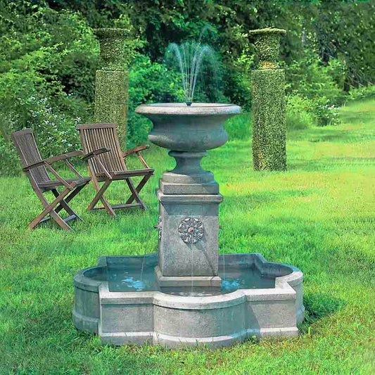 Campania International Palazzo Urn Planter Fountain - FT-30