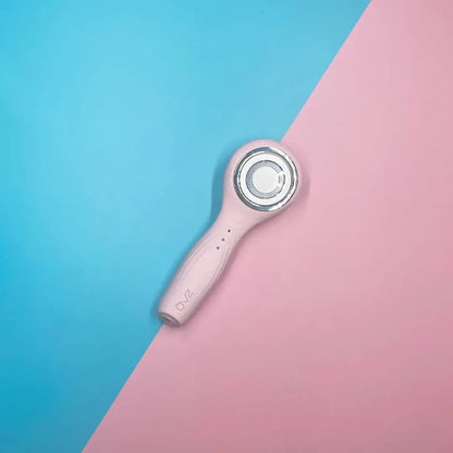ZAQ IUV Sonic Micro-current LED Red/Blue Silicone Thermo Cleansing Brush with Gift Box