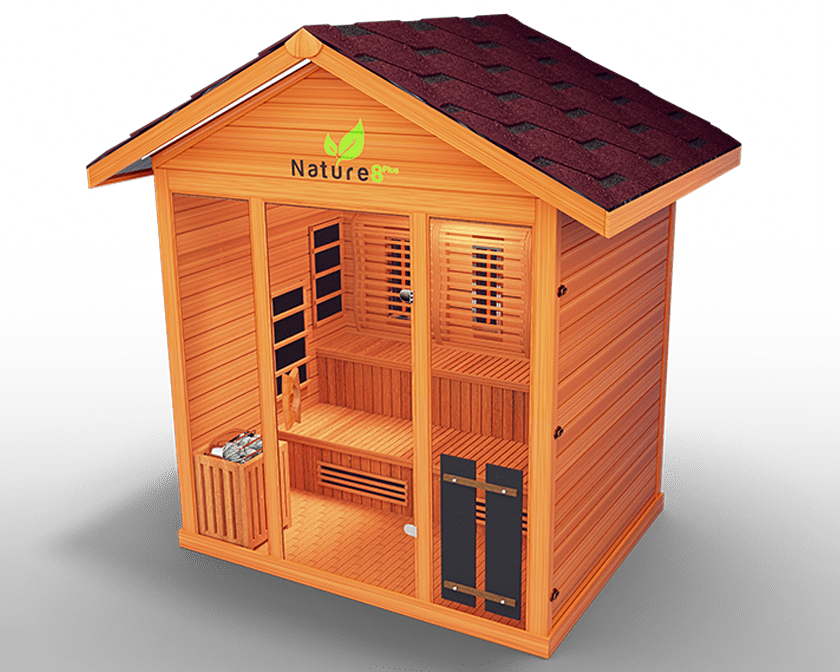 Nature 8 Plus - Outdoor Sauna