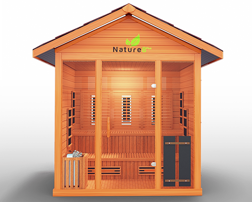 Nature 8 Plus - Outdoor Sauna