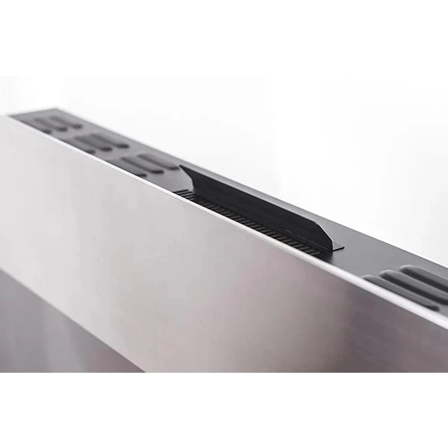 The Onyx Stainless 50" Wall Mounted Electric Fireplace