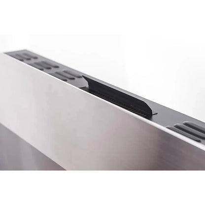 The Onyx Stainless 50" Wall Mounted Electric Fireplace