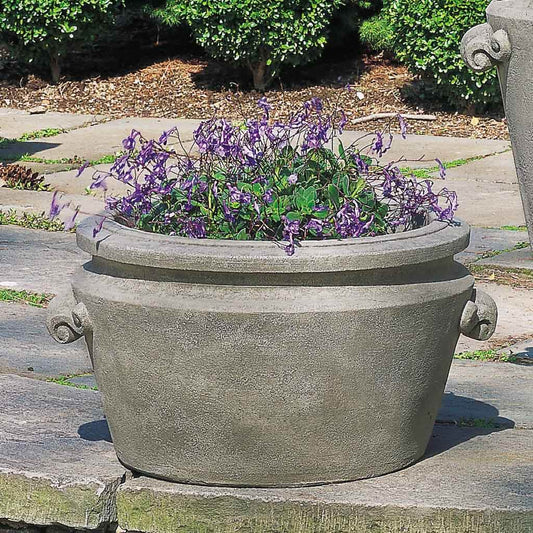 Campania International Scroll Handle Tub Planter - P-294
