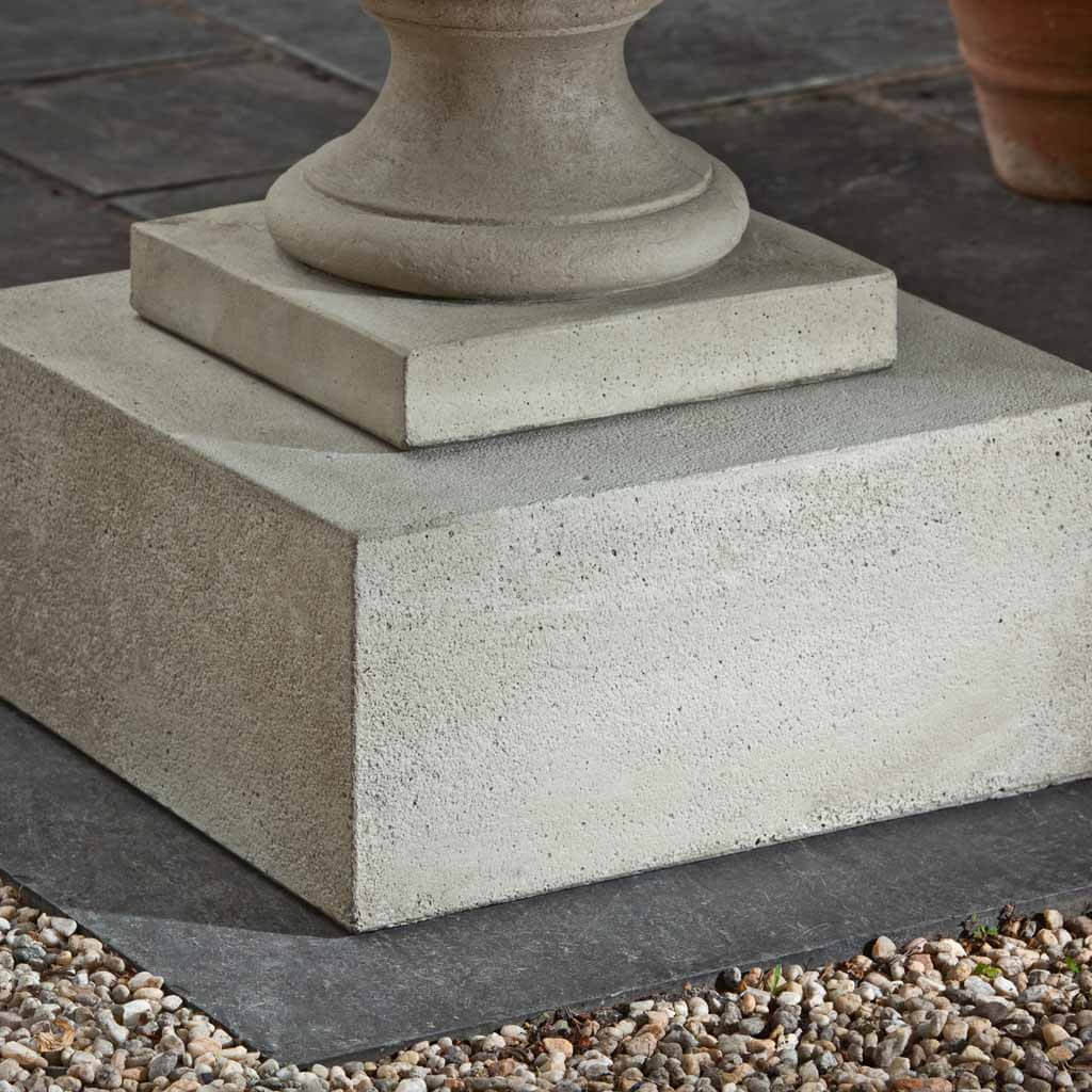 Campania International Textured Low Sq Pedestal - PD-173