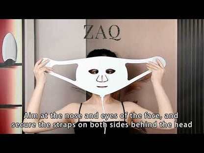 ZAQ Noor 2.0 Pro Light Face Mask: 1072nm Deep Infrared, Red & Blue Light