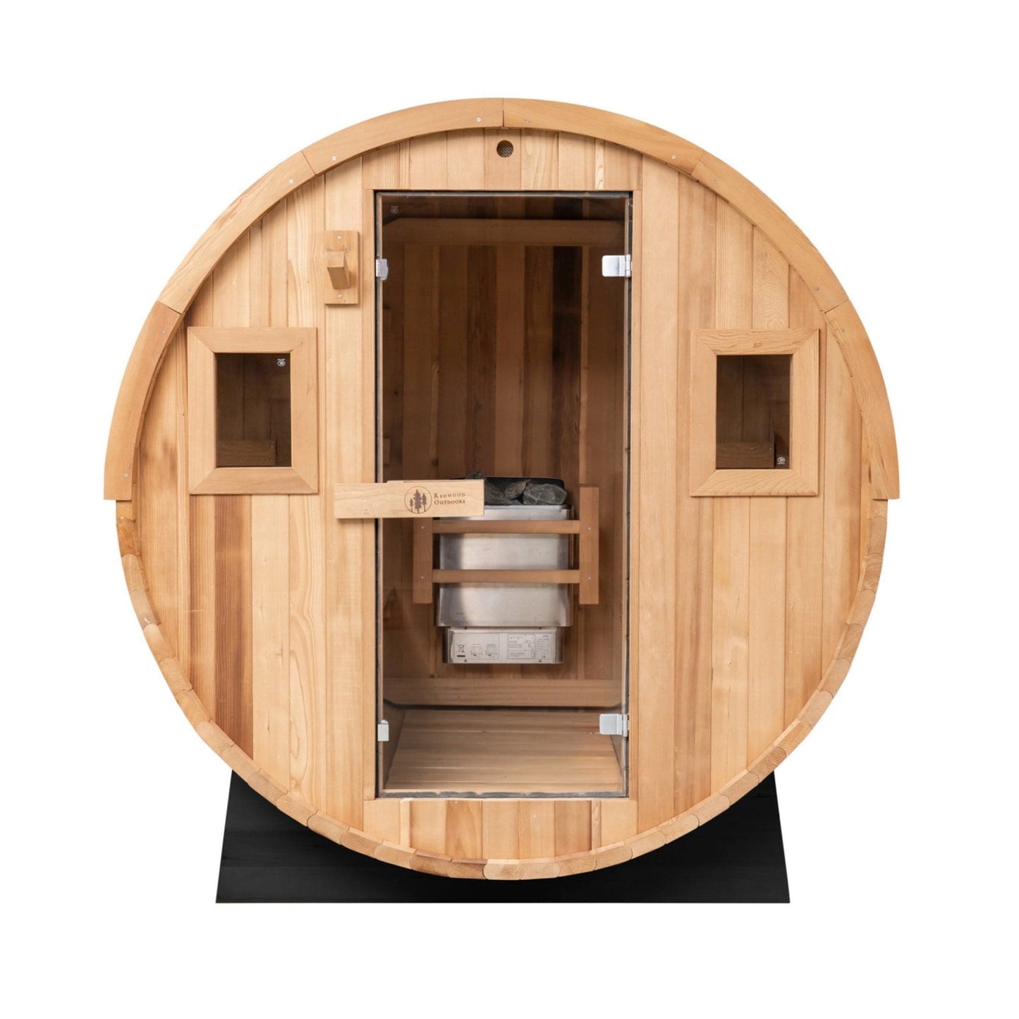 Redwood Outdoors Barrel - 6 Person Sauna