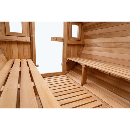 Redwood Outdoors Barrel - 8 Person Sauna