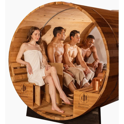 Redwood Outdoors Horizon Sauna x Denali Cold Plunge